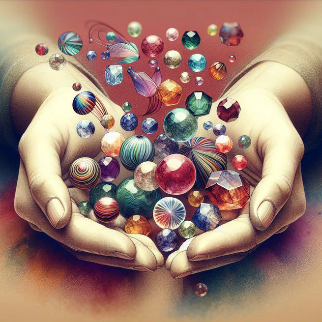 Can Glass Beads Mimic Natural Stones