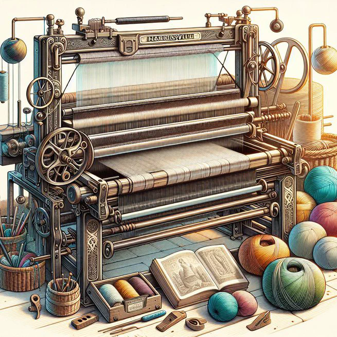 Locating Serial Number on Old Harrisville Loom