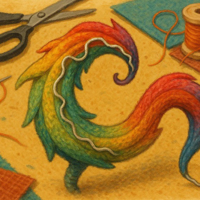 Making a Wired Tail for Cosplay