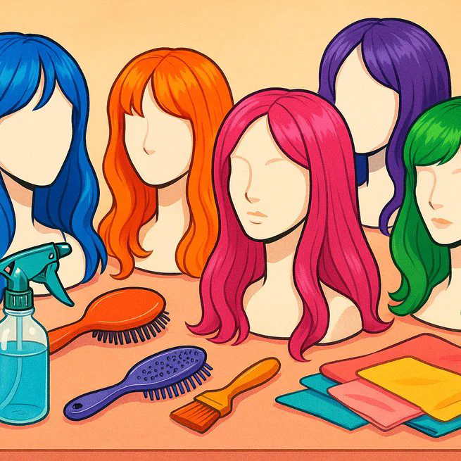 Preventing Synthetic Wig Tangles