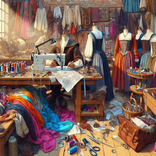 Renfaire Costume Making Experience